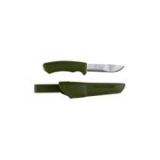 Morakniv Bushcraft Forrest fast jagtkniv med gummigreb og rustfrit klingestål