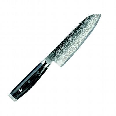 Yaxell Gou santoku kniv på 18cm med 101 lags damaskusstål