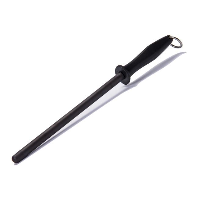 Cibumic keramisk strygestål 27 cm med glat overflade og sort greb