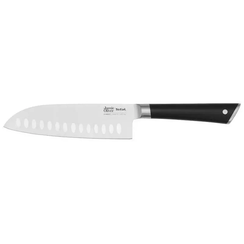 Jamie Oliver santokukniv på 16,5cm med sort greb